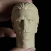 Christian Bale Batman - 1/6 Scale Unpainted Action Figure Head Sculpt