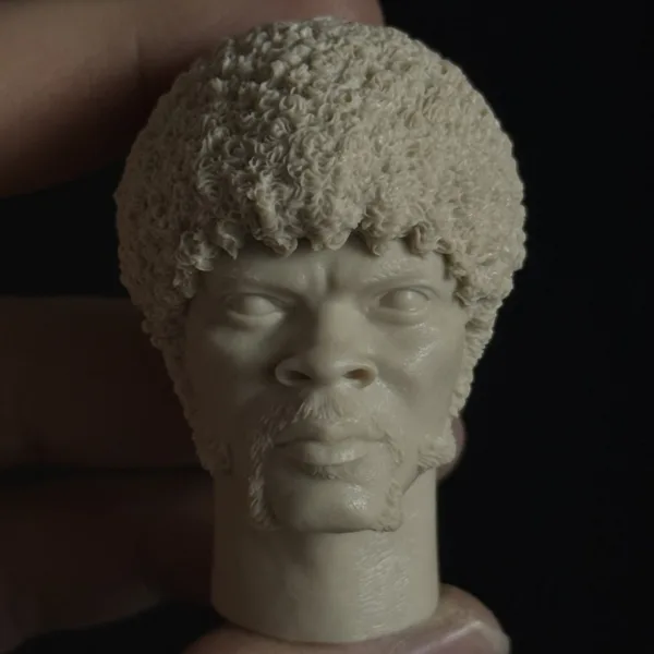Samuel L. Jackson - 1/6 Scale Unpainted Action Figure Head Sculpt