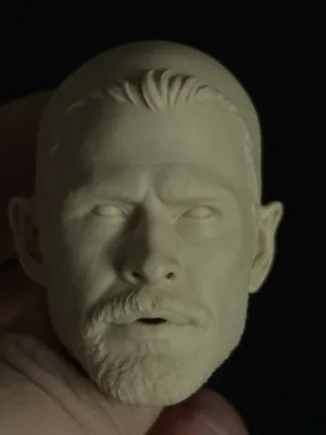 Thor - 1/6 Scale Unpainted Action Figure Head Sculpt