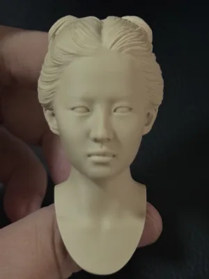 Liu Yifei 刘亦菲 - 1/6 Scale Unpainted Action Figure Head Sculpt