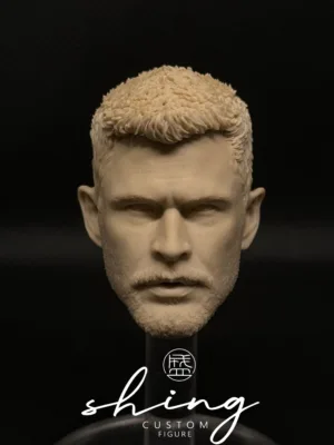 Thor - 1/6 Scale Unpainted Action Figure Head Sculpt