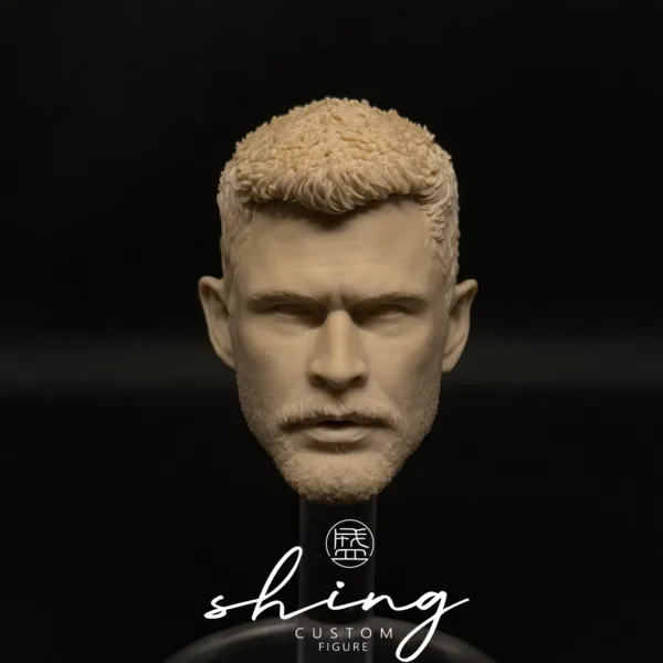 Thor - 1/6 Scale Unpainted Action Figure Head Sculpt