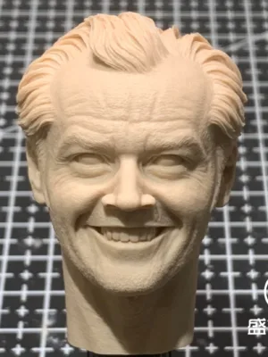 Jack Nicholson - 1/6 Scale Unpainted Action Figure Head Sculpt