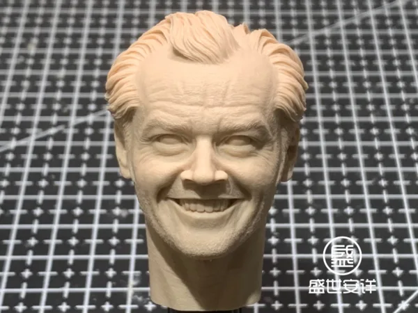 Jack Nicholson - 1/6 Scale Unpainted Action Figure Head Sculpt