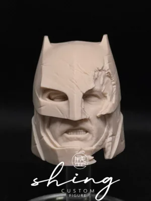 Bruce Wayne Batman - 1/6 Scale Unpainted Action Figure Head Sculpt