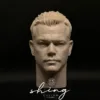 Matt Damon - 1/6 Scale Unpainted Action Figure Head Sculpt