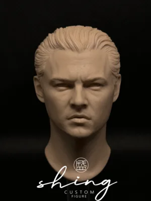 Leonardo DiCaprio - 1/6 Scale Unpainted Action Figure Head Sculpt