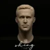 Ryan Gosling - 1/6 Scale Unpainted Action Figure Head Sculpt