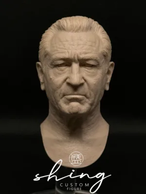 Robert De Niro - 1/6 Scale Unpainted Action Figure Head Sculpt
