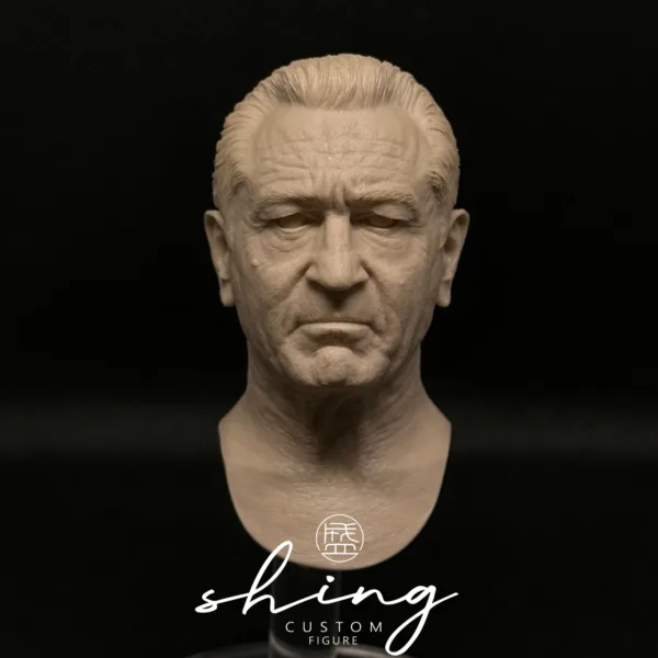 Robert De Niro - 1/6 Scale Unpainted Action Figure Head Sculpt