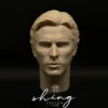 Christian Bale Batman - 1/6 Scale Unpainted Action Figure Head Sculpt