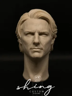 Tom Cruise - 1/6 Scale Unpainted Action Figure Head Sculpt