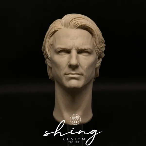 Tom Cruise - 1/6 Scale Unpainted Action Figure Head Sculpt