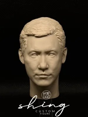 张学友 Jacky Cheung - 1/6 Scale Unpainted Action Figure Head Sculpt