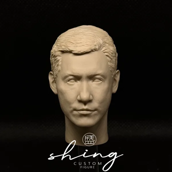 主图_001 张学友 Jacky Cheung - 1/6 Scale Unpainted Action Figure Head Sculpt