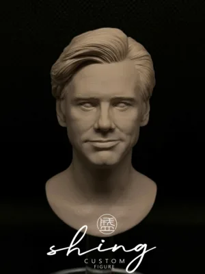 Jim Carrey - 1/6 Scale Unpainted Action Figure Head Sculpt