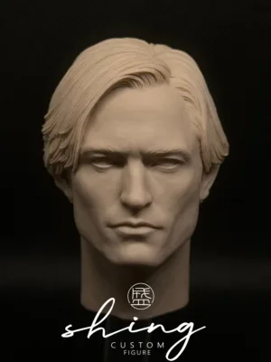 Robert Pattinson Batman - 1/6 Scale Unpainted Action Figure Head Sculpt