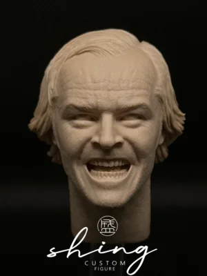 Jack Nicholson - 1/6 Scale Unpainted Action Figure Head Sculpt