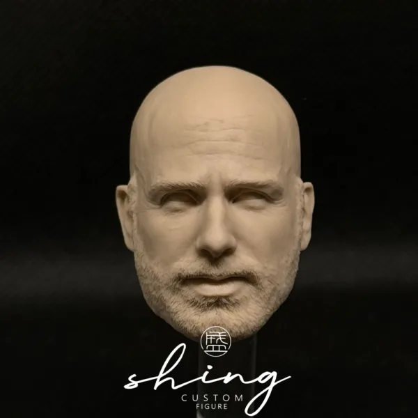 Andrew Lincoln - 1/6 Scale Unpainted Action Figure Head Sculpt