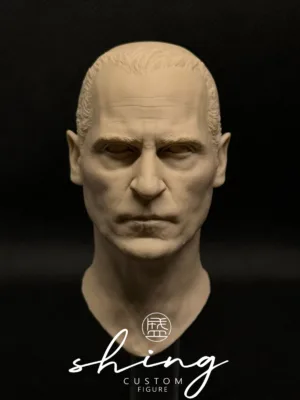 Joaquin Phoenix Joker - 1/6 Scale Unpainted Action Figure Head Sculpt