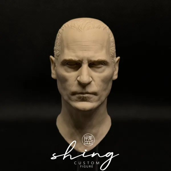 Joaquin Phoenix Joker - 1/6 Scale Unpainted Action Figure Head Sculpt