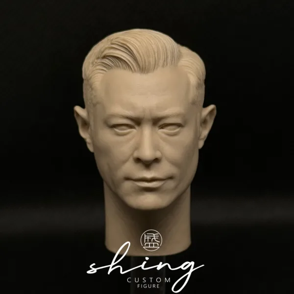 古天乐 Louis Koo - 1/6 Scale Unpainted Action Figure Head Sculpt