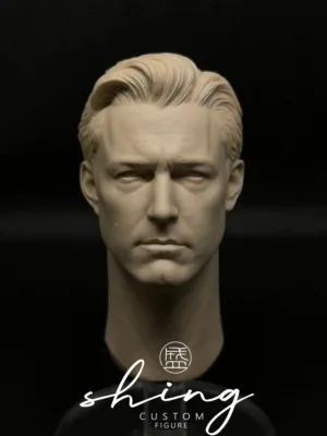 Ben Affleck Batman - 1/6 Scale Unpainted Action Figure Head Sculpt