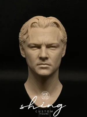 Leonardo DiCaprio - 1/6 Scale Unpainted Action Figure Head Sculpt