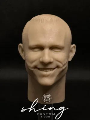 Heath Ledger Joker - 1/6 Scale Unpainted Action Figure Head Sculpt