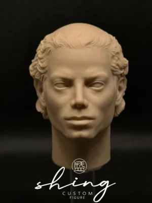 Michael Jackson - 1/6 Scale Unpainted Action Figure Head Sculpt