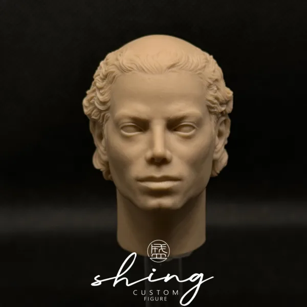 Michael Jackson - 1/6 Scale Unpainted Action Figure Head Sculpt