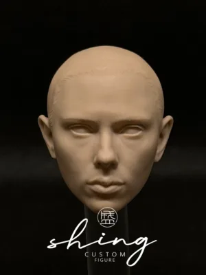 The Black Widow - 1/6 Scale Unpainted Action Figure Head Sculpt