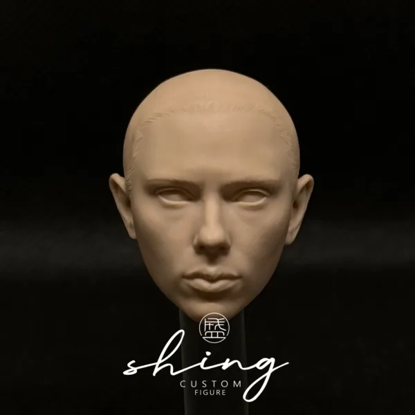 The Black Widow - 1/6 Scale Unpainted Action Figure Head Sculpt