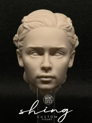 Emilia Clarke - 1/6 Scale Unpainted Action Figure Head Sculpt