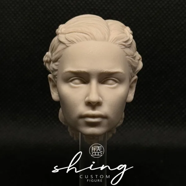 Emilia Clarke - 1/6 Scale Unpainted Action Figure Head Sculpt