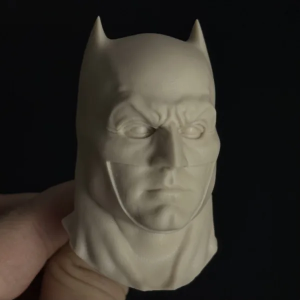 Ben Affleck Batman - 1/6 Scale Unpainted Action Figure Head Sculpt