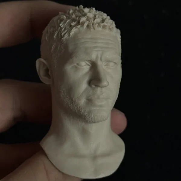 Tom Hardy Venom - 1/6 Scale Unpainted Action Figure Head Sculpt