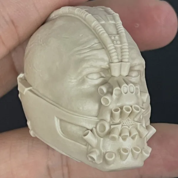 Bane Batman - 1/6 Scale Unpainted Action Figure Head Sculpt