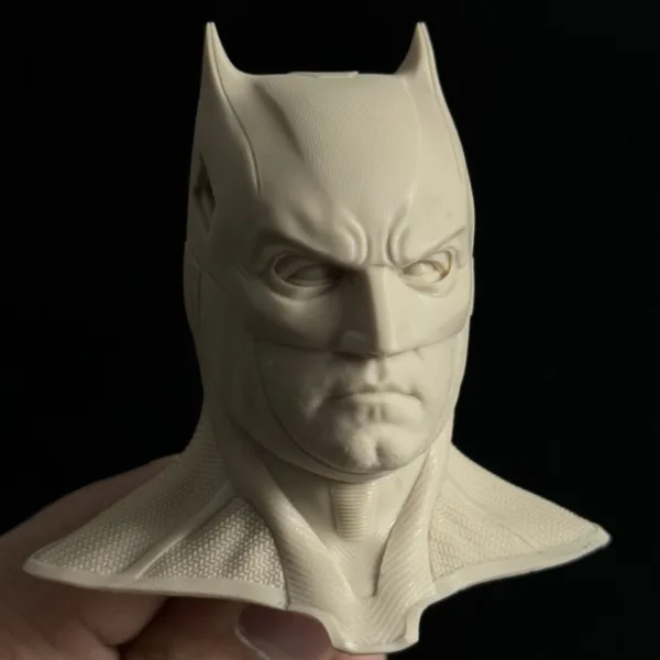 Ben Affleck Batman - 1/6 Scale Unpainted Action Figure Head Sculpt