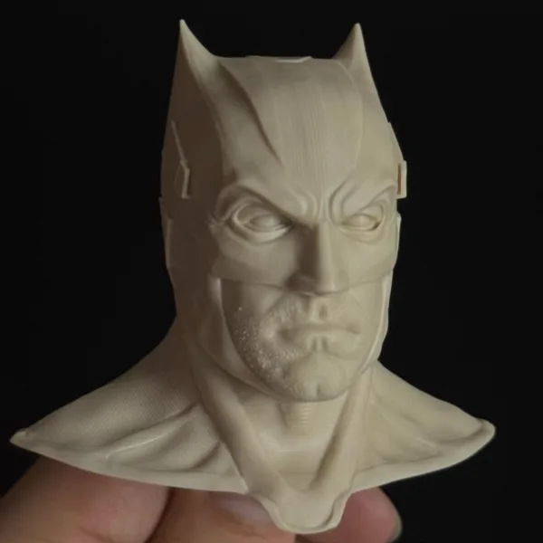 Ben Affleck Batman - 1/6 Scale Unpainted Action Figure Head Sculpt