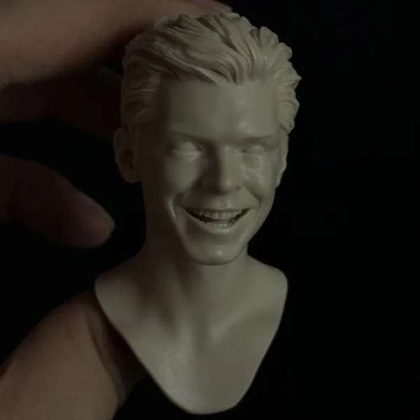 Jerome Valeska Cameron Monaghan - 1/6 Scale Unpainted Action Figure Head Sculpt