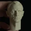 Daniel Craig James Bond - 1/6 Scale Unpainted Action Figure Head Sculpt