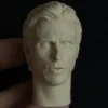 Christian Bale Batman - 1/6 Scale Unpainted Action Figure Head Sculpt