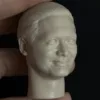 周润发 Chow Yun Fat - 1/6 Scale Unpainted Action Figure Head Sculpt
