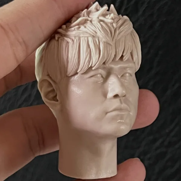 周杰伦 Jay Chou - 1/6 Scale Unpainted Action Figure Head Sculpt