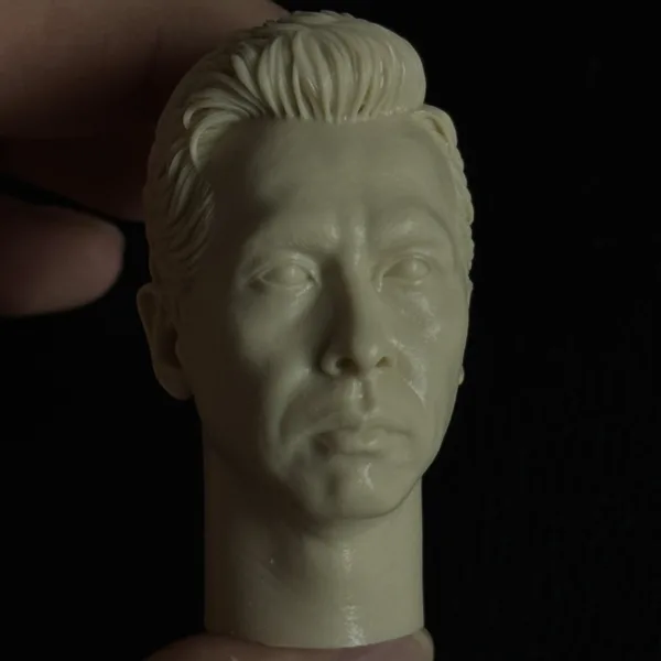 甄子丹 Donnie Yen - 1/6 Scale Unpainted Action Figure Head Sculpt