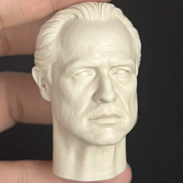 Marlon Brando - 1/6 Scale Unpainted Action Figure Head Sculpt