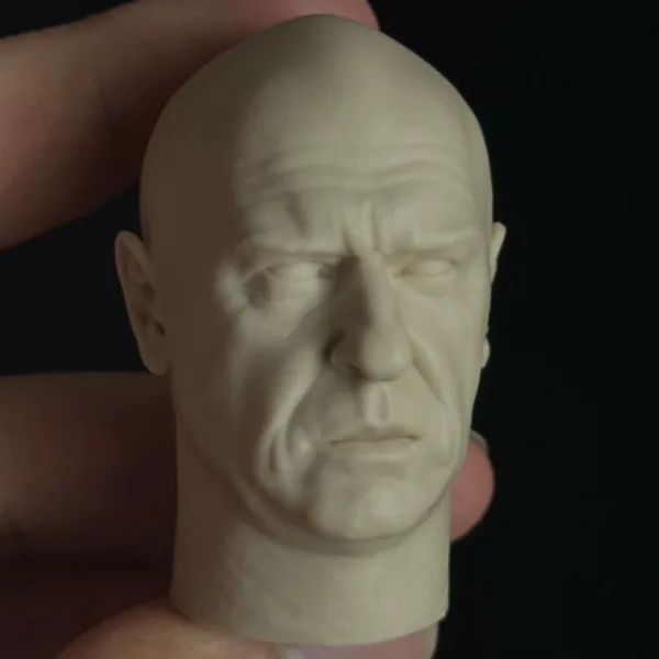 Dean Joseph Norris - 1/6 Scale Unpainted Action Figure Head Sculpt