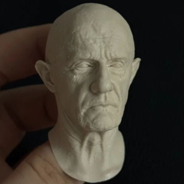 Jonathan Banks - 1/6 Scale Unpainted Action Figure Head Sculpt