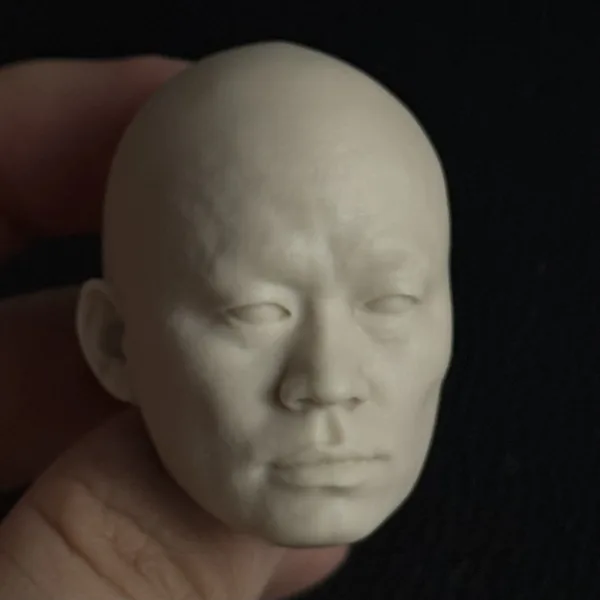 王宝强 - 1/6 Scale Unpainted Action Figure Head Sculpt